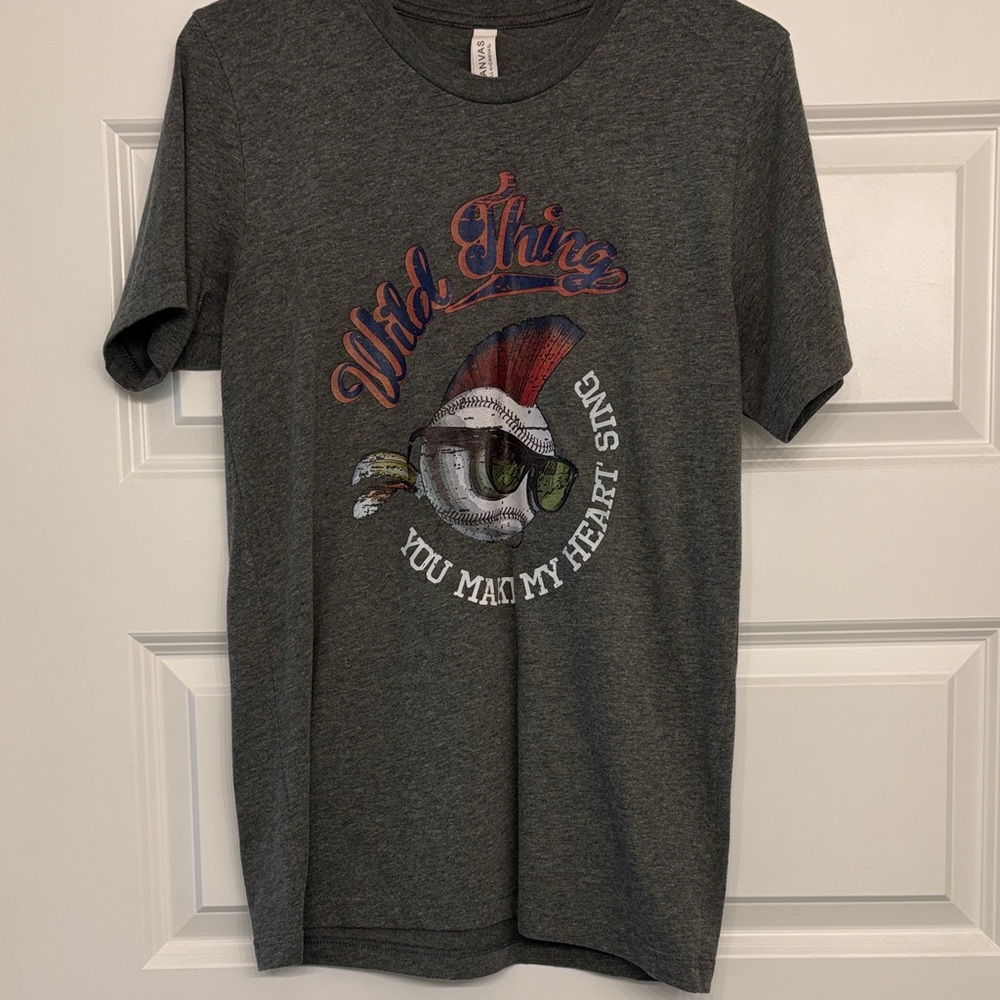 Bella Canvas Wild Thing Graphic Tee - Dark Gray